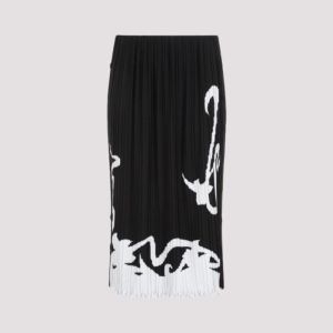 랑방 롱 스커트 RWST00055904P24 10 BLACK