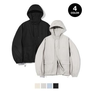 코드그라피 CODEGRAPHY 워시드 코튼 후드 집업_4color CBDAUJP300