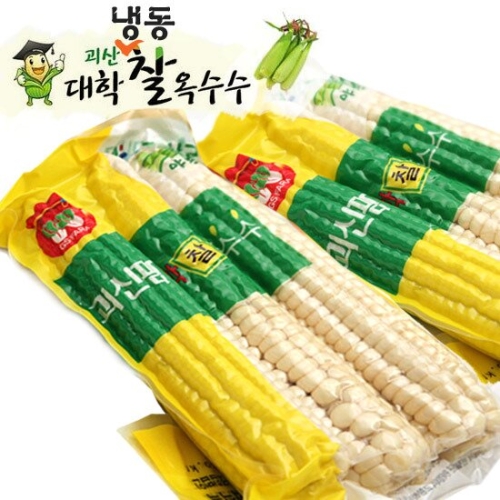 모모네 괴산대학 냉동 찰옥수수 21개 15-17cm 7팩x3개입