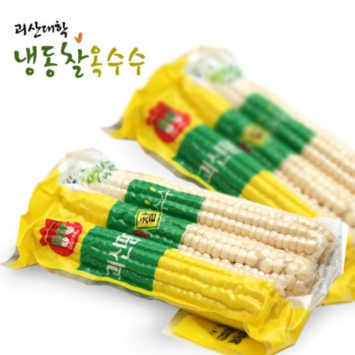 모모네 괴산대학 냉동 찰옥수수 21개 15cm이하 7팩x3개입