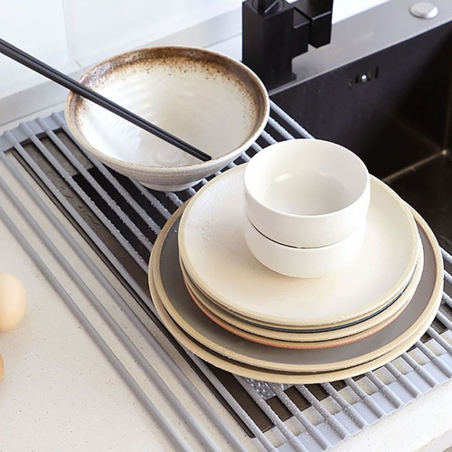 오너클랜  실리콘 롤 건조 식기건조대 싱크대 드라잉 매트