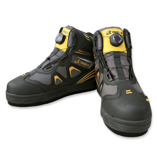 야이바엑스  교체형 펠트화 갯바위 낚시화 KYFS-04 270mm 골드