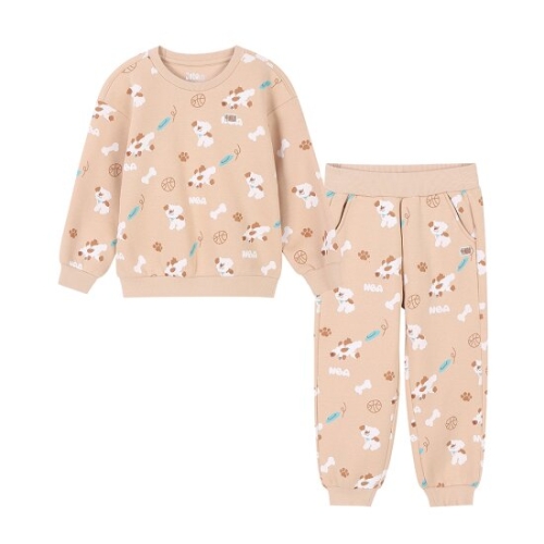 NBA 토들러 펫 전판 프린트 맨투맨 세트 5-4 K225ST013P