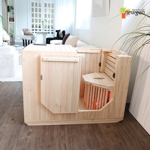 뉴젠사우나 으뜸 편백 원적외선 반신욕기