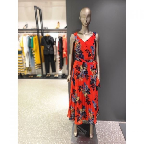 제시뉴욕 플리츠 랩 원피스 BC65NLOP3410 플리츠 랩 원피스 BC65N