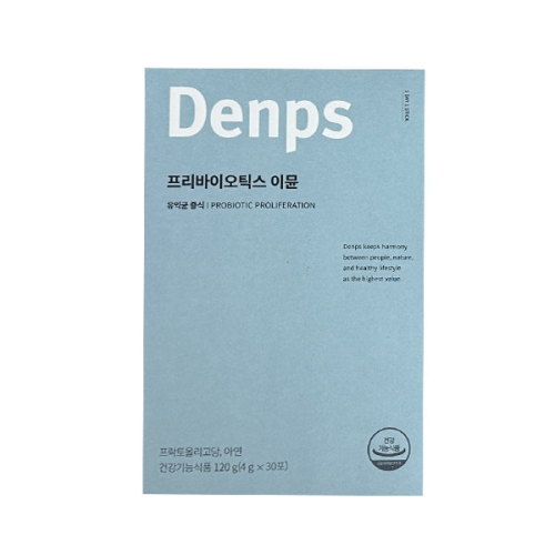 덴프스 프리바이오틱스 이뮨 4g 30포