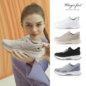 윙스풋 EASY FIT 손안데고 신는 여성 운동화 4종택 WFEF0OCW