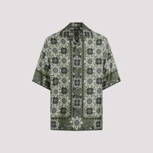 에트로 긴팔 셔츠 MRIC0033 99SP158 X0890 STAMPA FDO VERDE 관부가세 포