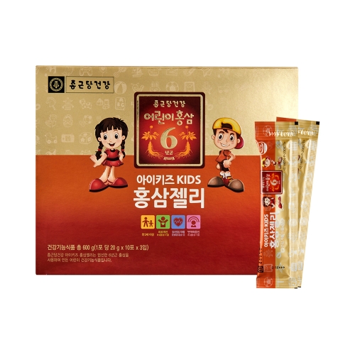 종근당건강 아이키즈 홍삼젤리 20g 30포