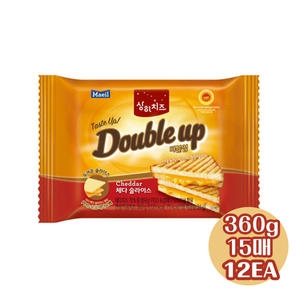 매일유업  상하치즈 더블업 체다 슬라이스 치즈 360g