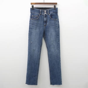 아이우먼 투버튼슬림핏일자팬츠 PNG589M402 빅사이즈