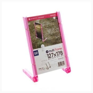 ART  각도조절 멀티프레임 5R 127 178mm 단면 세로 분홍 S12168930