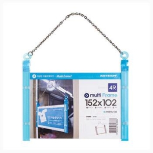ART  양면 사용 멀티프레임 4R 152 102mm 걸이 가로 파랑 S12168914