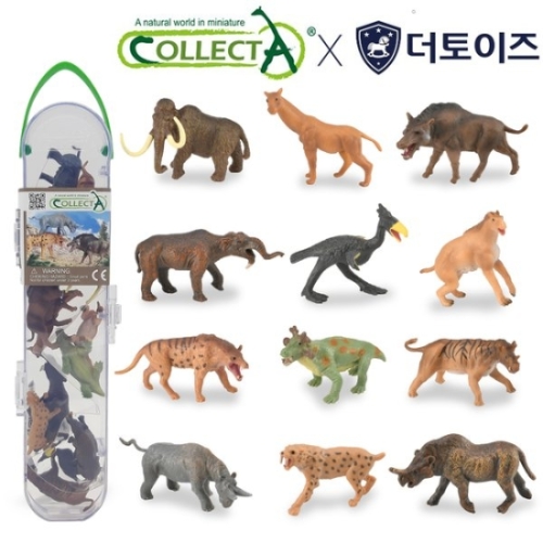 컬렉타  미니 고대동물 세트 12종