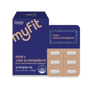 동국제약 마이핏V 스마트 포스파티딜세린 PS 450mg 30캡슐