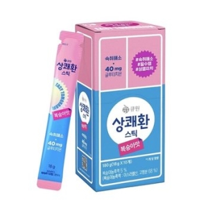 큐원 상쾌환 스틱형 복숭아맛 18g