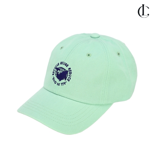 엘케이트 로고 자수 데일리 야구 모자_LJN028