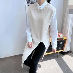 셀러허브 라일리 Rly 2L-UPP 1003 여자 앞트임 롱니트원피스 S13528214