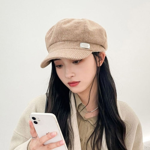 라일리 Rly 여성 코듀로이 뉴스보이캡 5컬러 1P 현팅캡 패션 모자 10262846