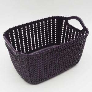 라탄패턴 플라스틱 다용도 수납박스