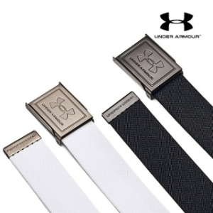 언더아머 라이브쇼핑 2024 UA 드라이브 스트레치 웨빙 남성벨트 1383935 트렌디한 쇼핑리더