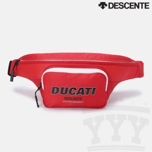 데상트  두카티 콜라보 힙색 SO223IBG51 BLK