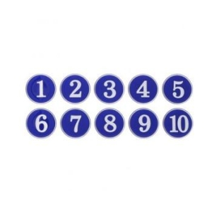 ART  에폭시 번호판 35 좌석 사물함 번호분류 지름 35mm S12248965