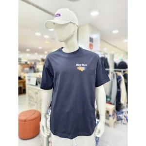 NBA NYK 다이나믹 스몰 로고 반팔 티셔츠 N242TS021P