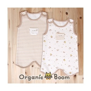 오가닉붐 삼중지 보온 수면 조끼 (BV4WVE02M)