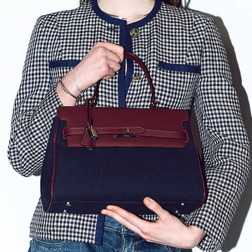 쿠론 스테파니클래식 토트 31 캔버스_RCBTX24156WIX