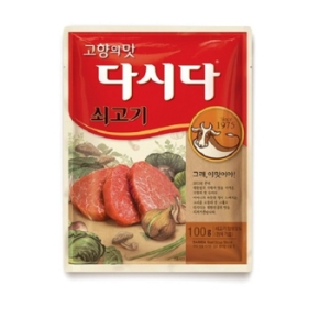 백설 다시다 쇠고기 100g