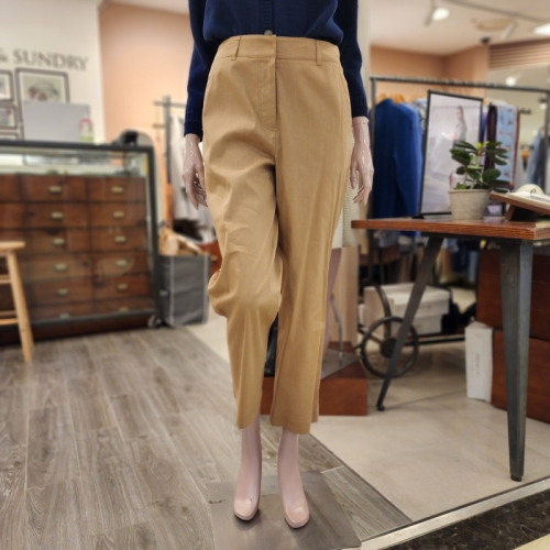 BCBG 올앤선드리 로안 린넨 바지A4M3P308 56 D/NAVY 66