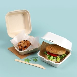 햄버거 펄프용기 B-003