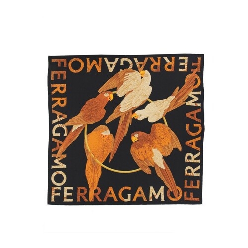페라가모 Scarf 771180_310151003 BLACK