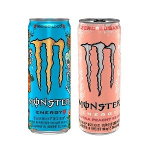 코카콜라음료 몬스터 에너지 피치 킨 + 망고 로코 355ml