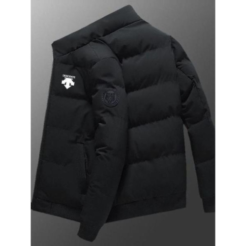 데상트  남성 가을 겨울 기모패딩 아우터 아웃도어 데일리 솔리드 방풍 방한 점퍼 643976