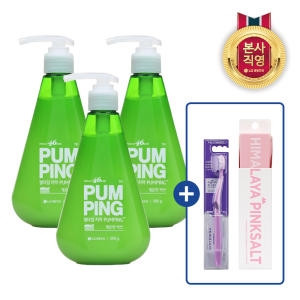 LG생활건강 페리오 펌핑치약 개운한 허브 285g