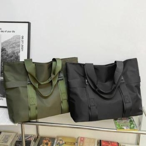 나일론 빅숄더백 20대 여자 쇼퍼백 대학생 큰가방 S11733914