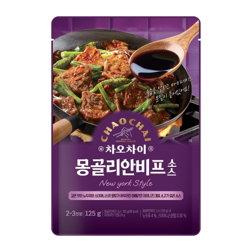 샘표 차오차이 몽골리안 비프소스 125g