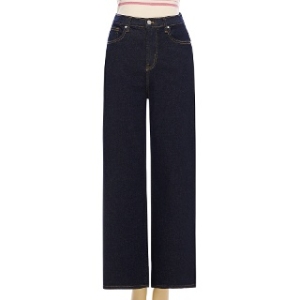 포커스 여성 생지 데님 와이드 팬츠 PBBF4S1PT7141