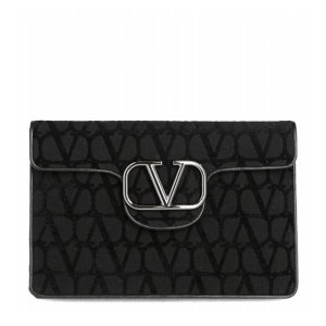 발렌티노 V로고 3Y2P0U36 WWH 0NO 이코노그라프 클러치