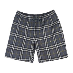 버버리 럭셔리에비뉴 8063480 M MARTIN ORANGE CHECKS B4564 남성 체크 드로스트링 스윔팬츠