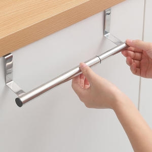 오케이마트 OMT 스텐 싱크대 문걸이 행주걸이 길이조절 주방걸이 39cm OKA-TRCK1