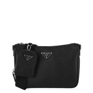 프라다 삼각로고 사피아노 포켓 크로스백_2VH113 9Z2 F0002