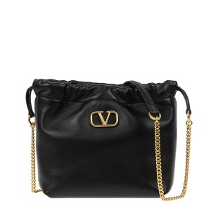 발렌티노 로로모다 V로고 시그니처 미니 여성 버킷 숄더백 2P0Z87 VNL