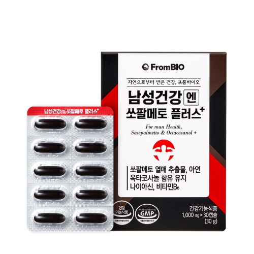프롬바이오 남성건강엔 쏘팔메토 플러스 30캡슐