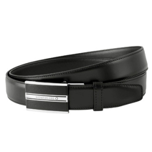 몽블랑 플레이트 버클 자동잠금 슬라이딩 벨트