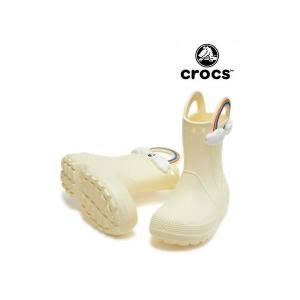 크록스키즈 핸들 잇 레인보우부츠 버터크림 (210026_76O)