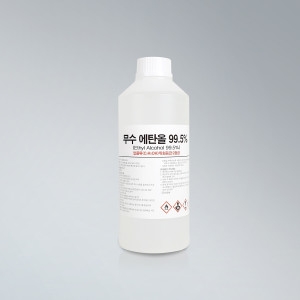 크로바 무수에탄올 99% 소독용 알콜 에틸 알코올 1L