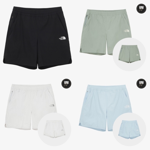 노스페이스  반바지 냉감바지 여름바지 스포츠팬츠 운동반바지 NS6NQ02